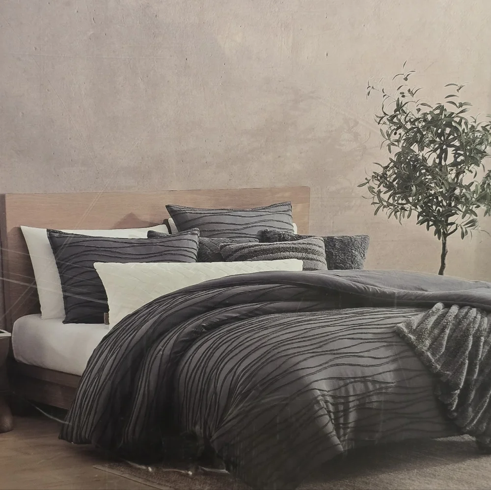 Koolaburra By Ugg Koolawash Wavy Clip Jacquard Twin/Twin XL Comforter Set